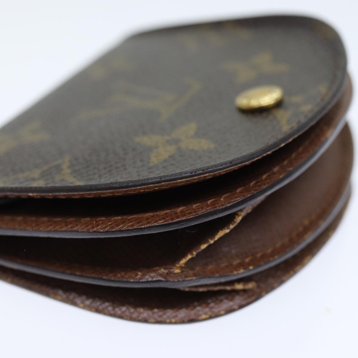 LOUIS VUITTON Monogram Porte Monnaie Guze Coin Purse M61970 LV th4895