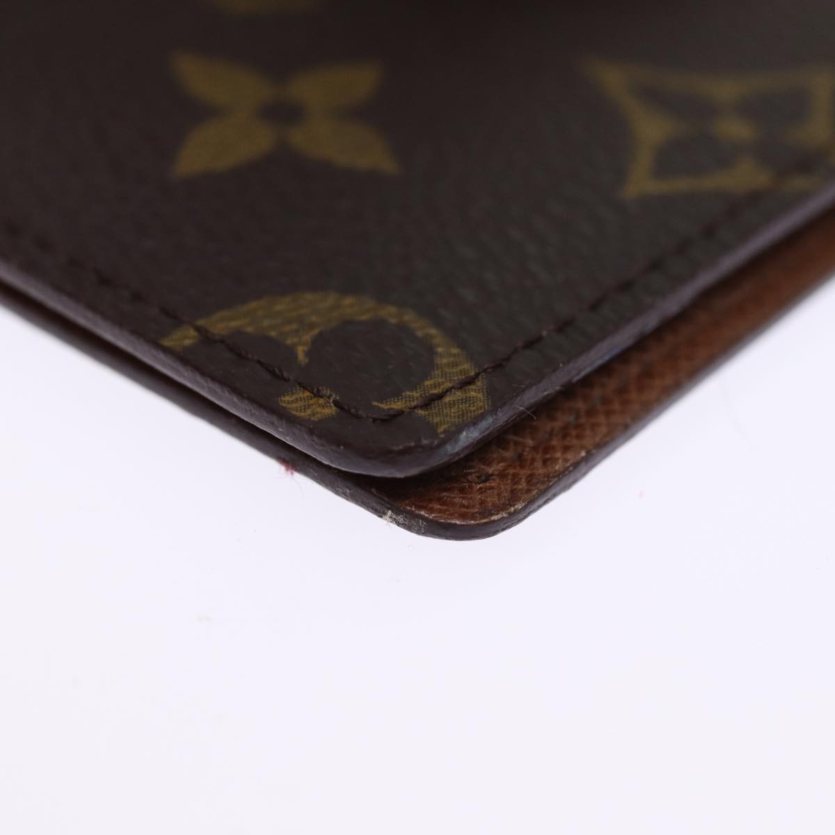 LOUIS VUITTON Monogram Agenda Poche Note Cover R20503 LV th4896