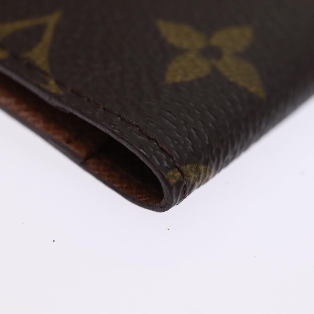LOUIS VUITTON Monogram Agenda Poche Note Cover R20503 LV th4896