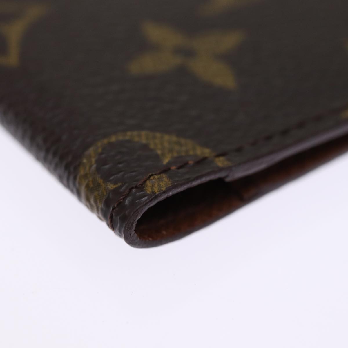LOUIS VUITTON Monogram Agenda Poche Note Cover R20503 LV th4896