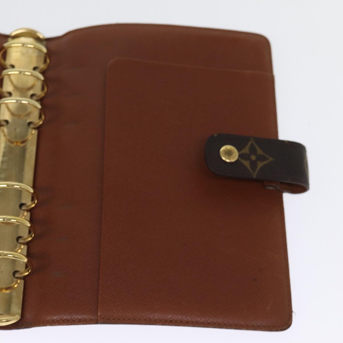 LOUIS VUITTON Monogram Agenda MM Day Planner Cover R20105 LV th4897