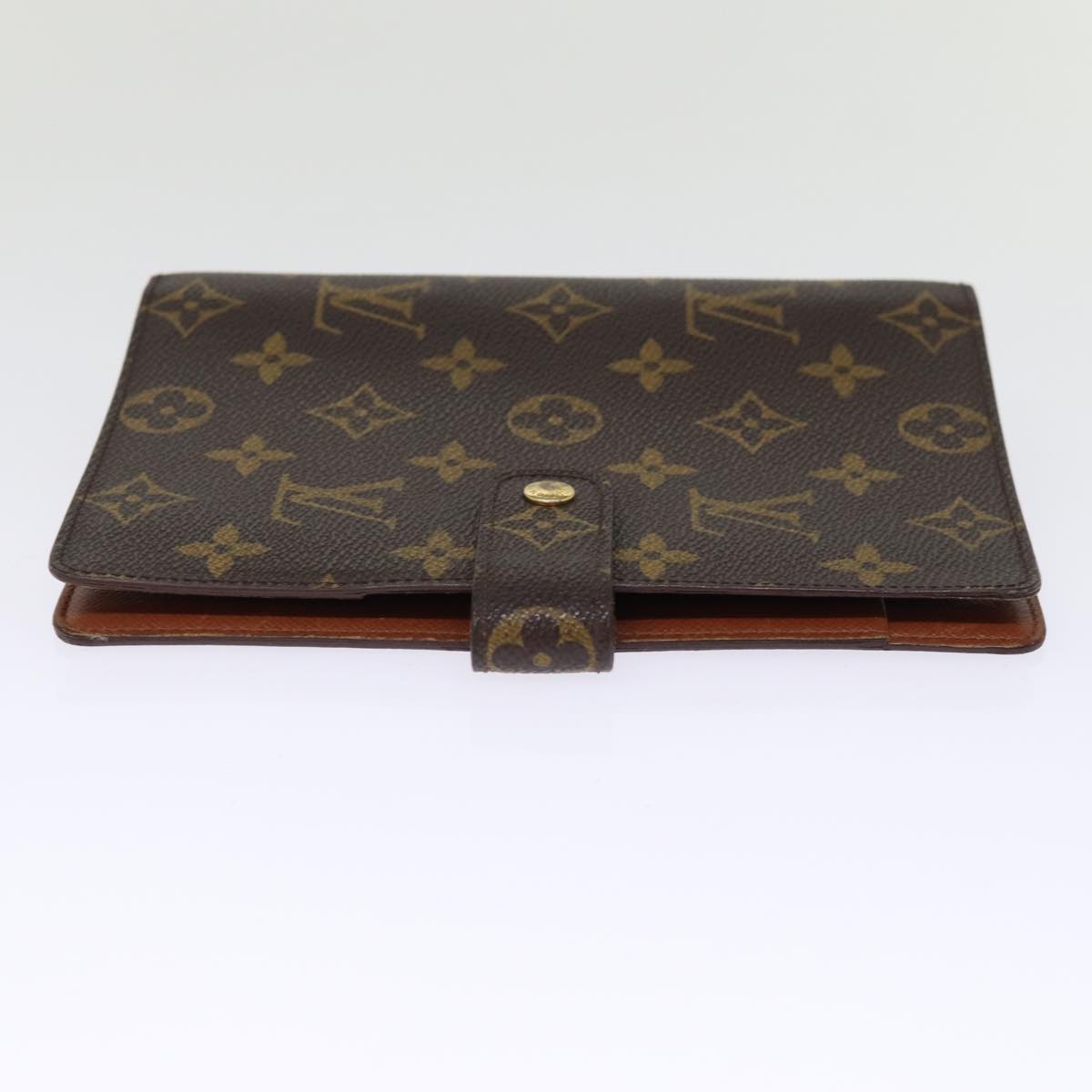 LOUIS VUITTON Monogram Agenda MM Day Planner Cover R20105 LV th4897