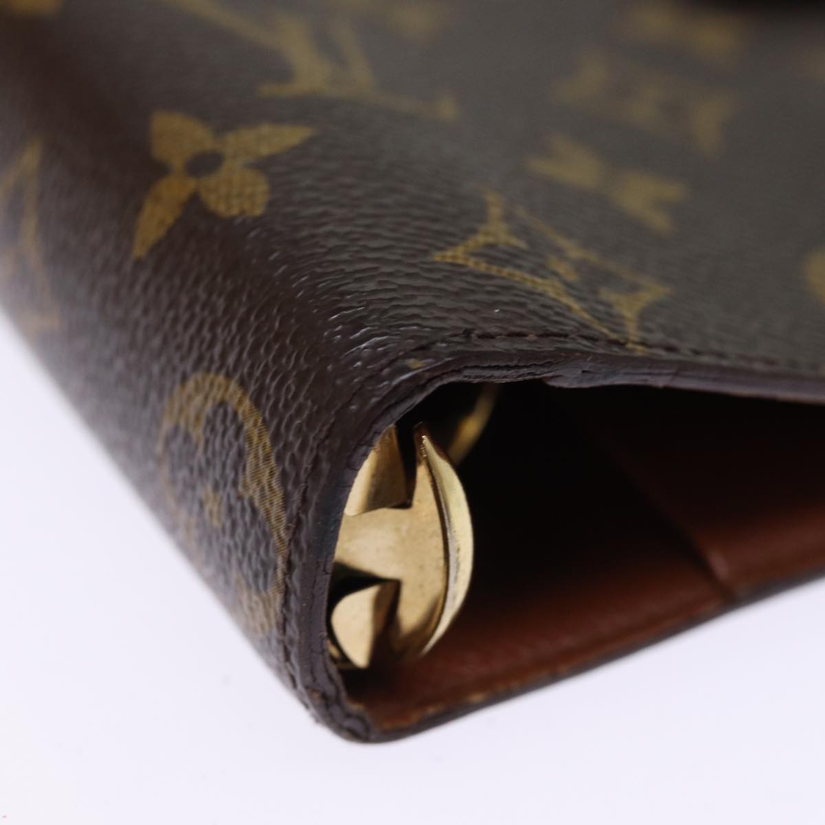 LOUIS VUITTON Monogram Agenda MM Day Planner Cover R20105 LV th4897