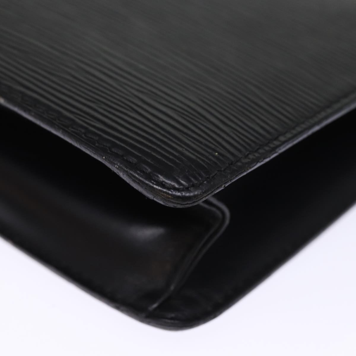 LOUIS VUITTON Epi Pochette Homme Clutch Bag Black Noir M52522 LV th4900
