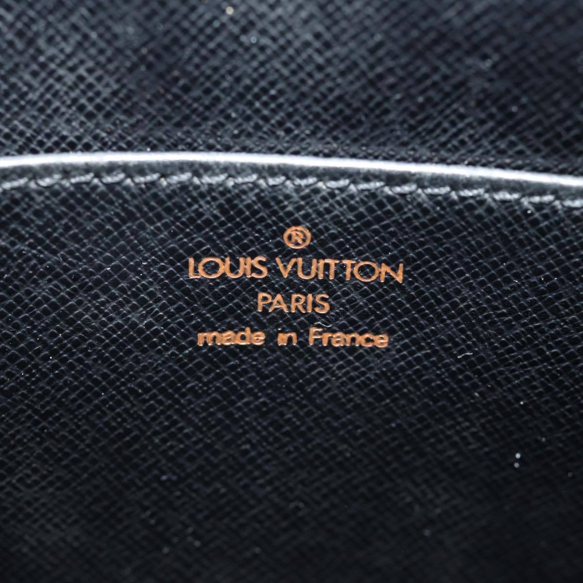 LOUIS VUITTON Epi Pochette Homme Clutch Bag Black Noir M52522 LV th4900