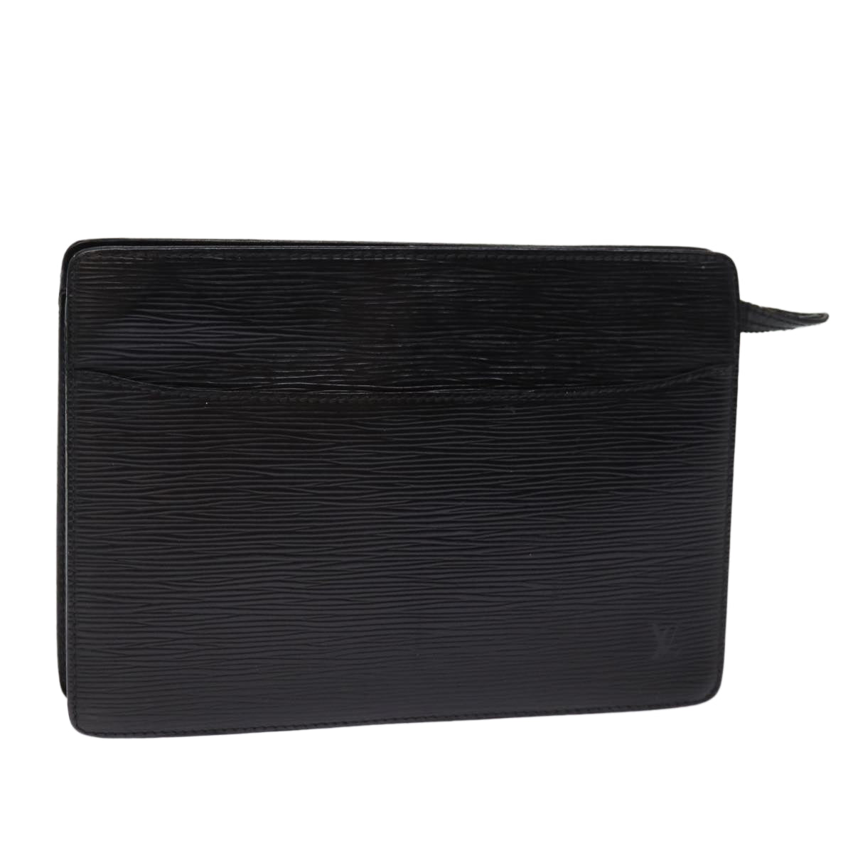 LOUIS VUITTON Epi Pochette Homme Clutch Bag Black Noir M52522 LV th4900