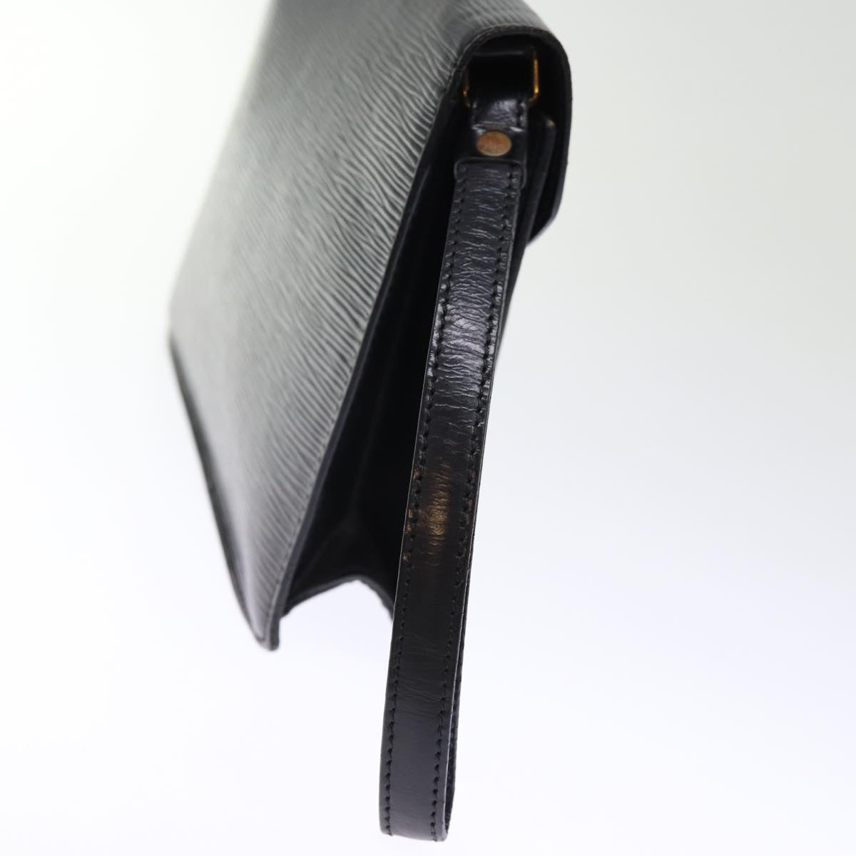 LOUIS VUITTON Epi Serie Dragonne Hand Bag Black Noir M52612 LV th4901