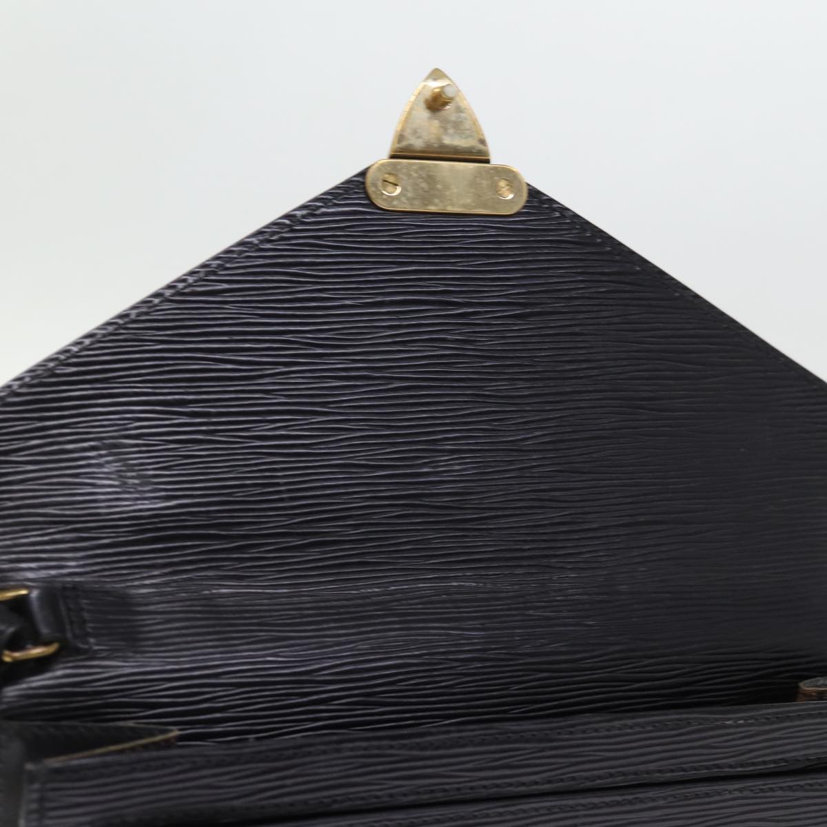 LOUIS VUITTON Epi Serie Dragonne Hand Bag Black Noir M52612 LV th4901