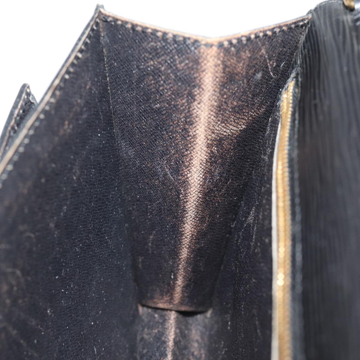LOUIS VUITTON Epi Serie Dragonne Hand Bag Black Noir M52612 LV th4901