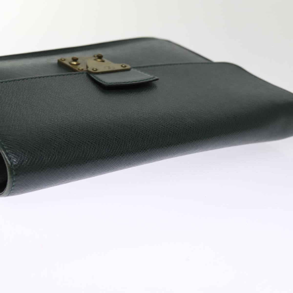 LOUIS VUITTON Taiga Pochette Kourad Clutch Bag Epicea M30194 LV th4902