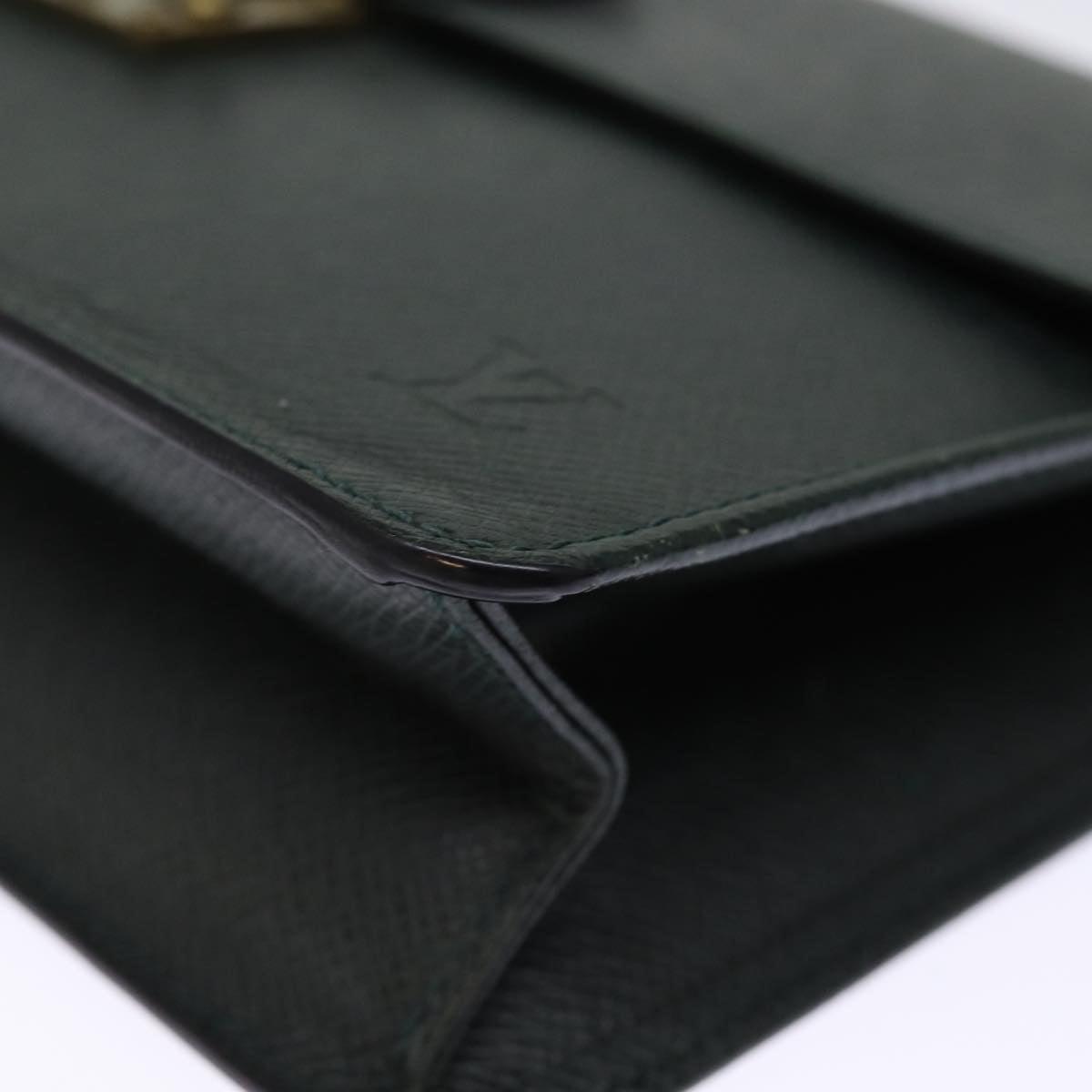 LOUIS VUITTON Taiga Pochette Kourad Clutch Bag Epicea M30194 LV th4902