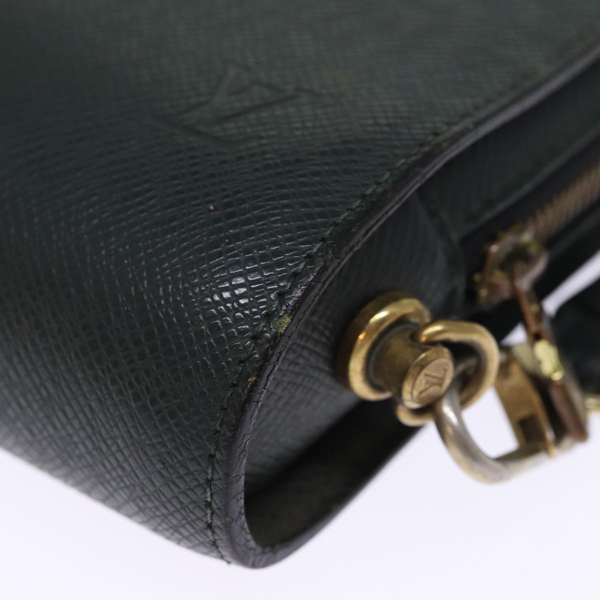 LOUIS VUITTON Taiga Baikal Clutch Bag Epicea M30184 LV th4903
