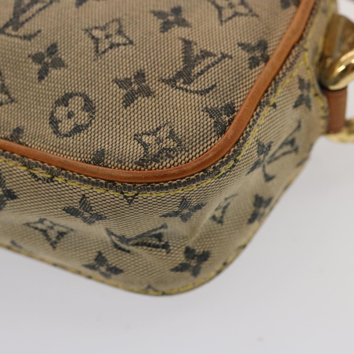 LOUIS VUITTON Monogram Mini Juliet MM Shoulder Bag Blue M92004 LV th4905
