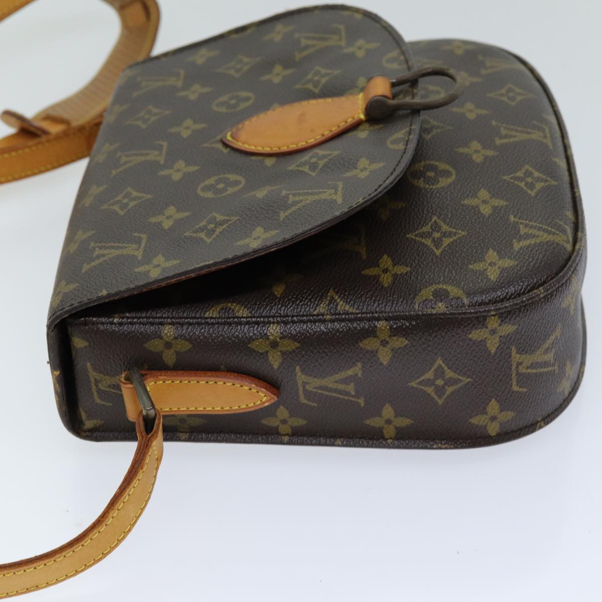 LOUIS VUITTON Monogram Saint Cloud GM Shoulder Bag M51242 th4908