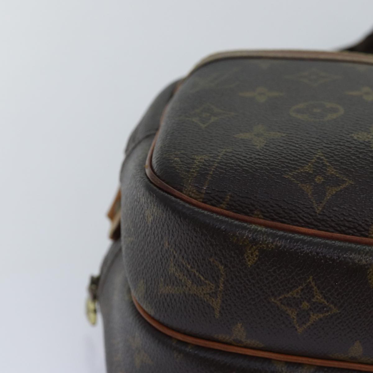 LOUIS VUITTON Monogram Reporter PM Shoulder Bag M45254 LV th4919