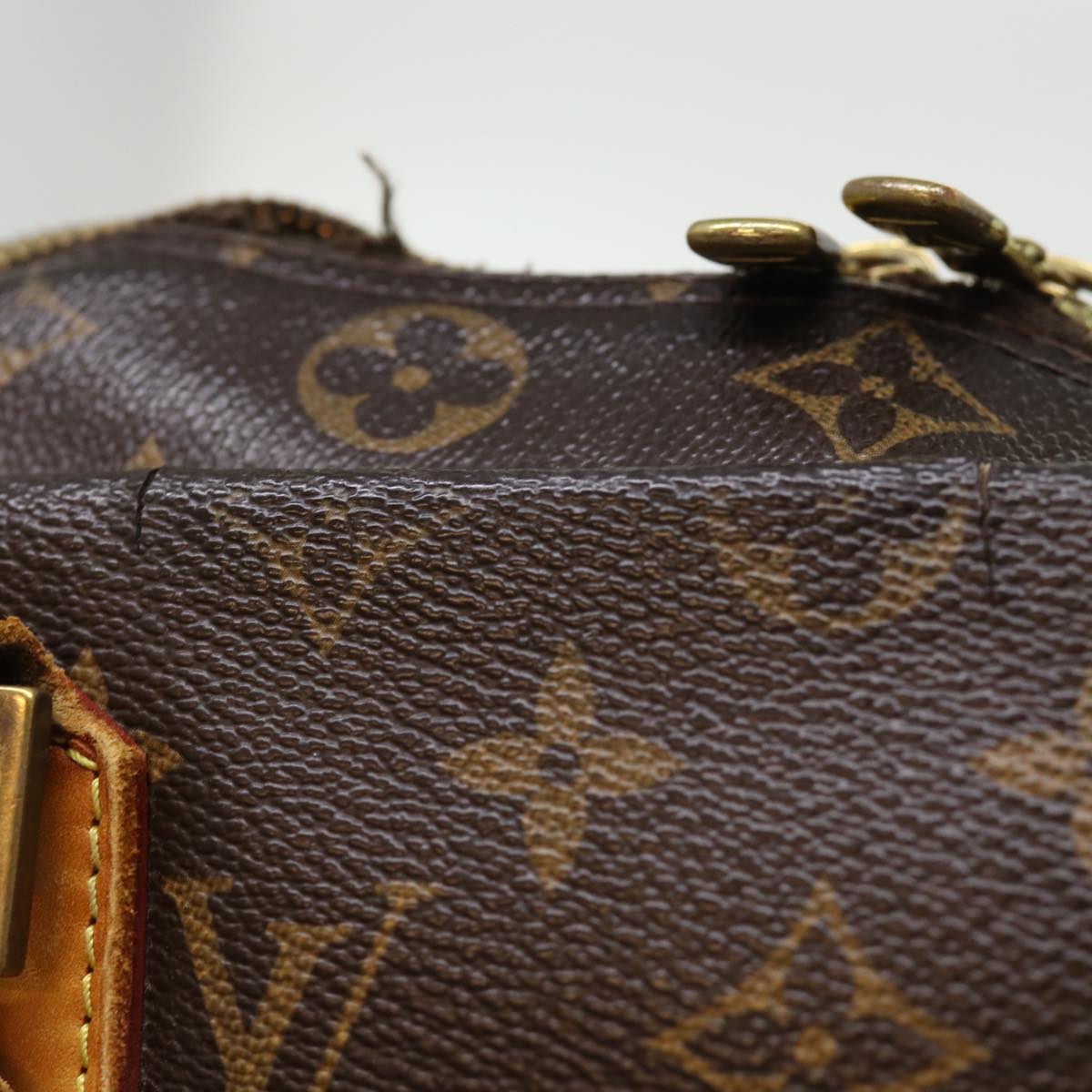 LOUIS VUITTON Monogram Sac Bosphore Hand Bag M40043 LV th4924