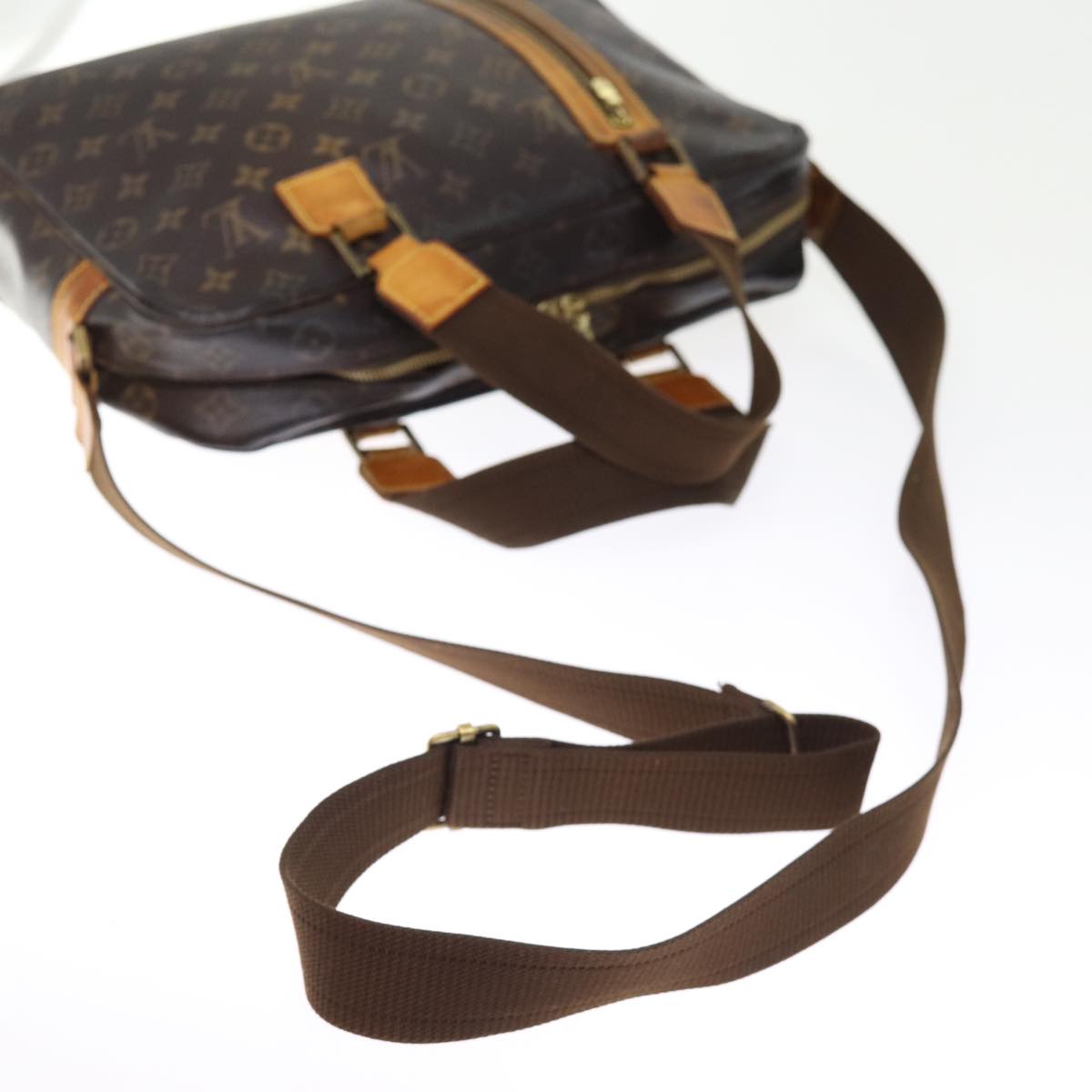 LOUIS VUITTON Monogram Sac Bosphore Hand Bag M40043 LV th4924
