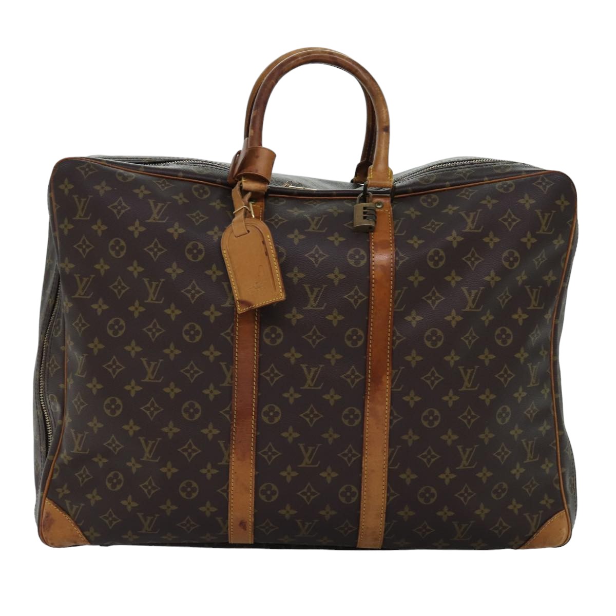 LOUIS VUITTON Monogram Sirius 55 Boston Bag M41404 LV th4926