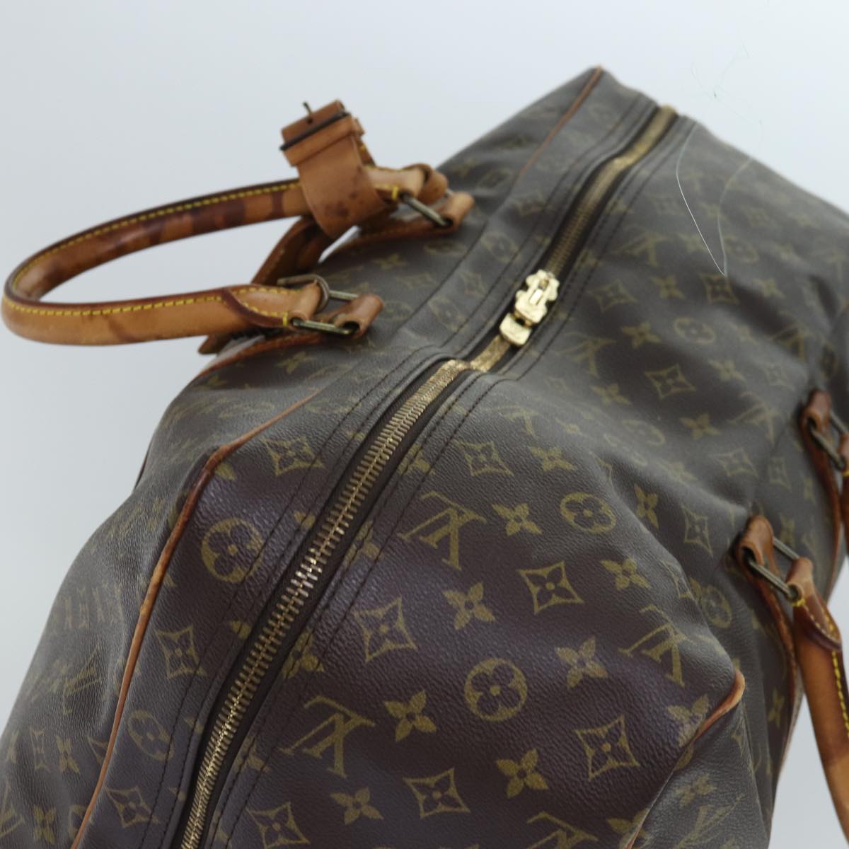 LOUIS VUITTON Monogram Sirius 55 Boston Bag M41404 LV th4926