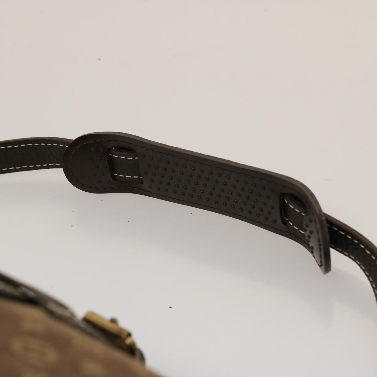 LOUIS VUITTON Monogram Mini Lin Saumur PM Shoulder Bag Ebene M95227 th4927