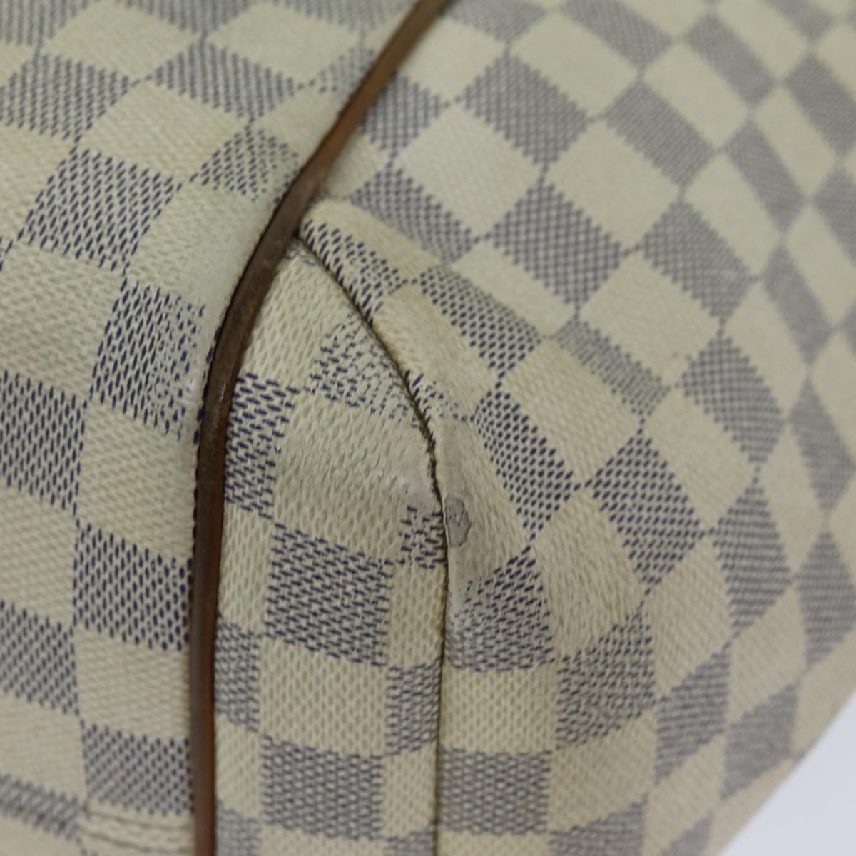 LOUIS VUITTON Damier Azur Totally MM Tote Bag N51262 LV th4930