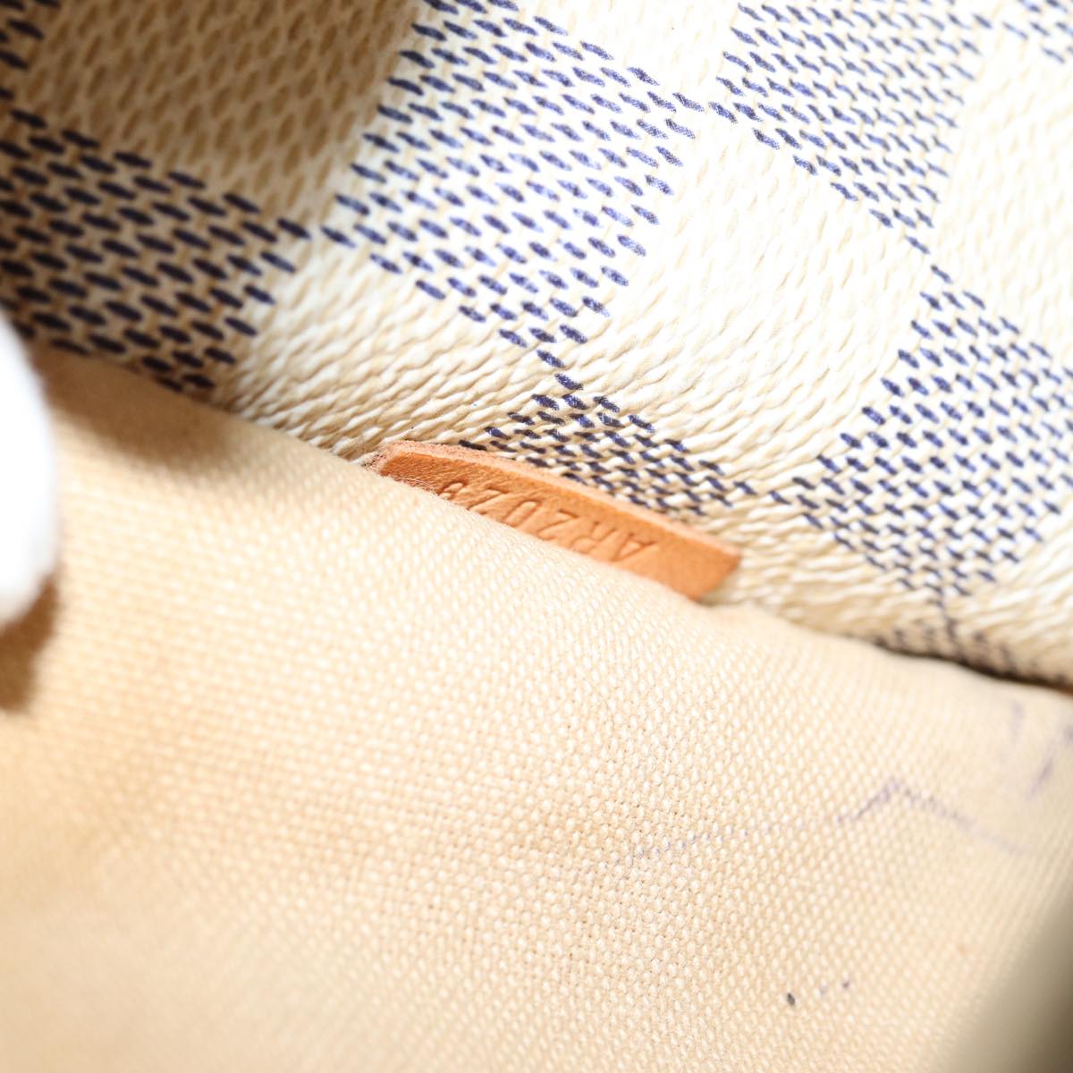 LOUIS VUITTON Damier Azur Totally MM Tote Bag N51262 LV th4930