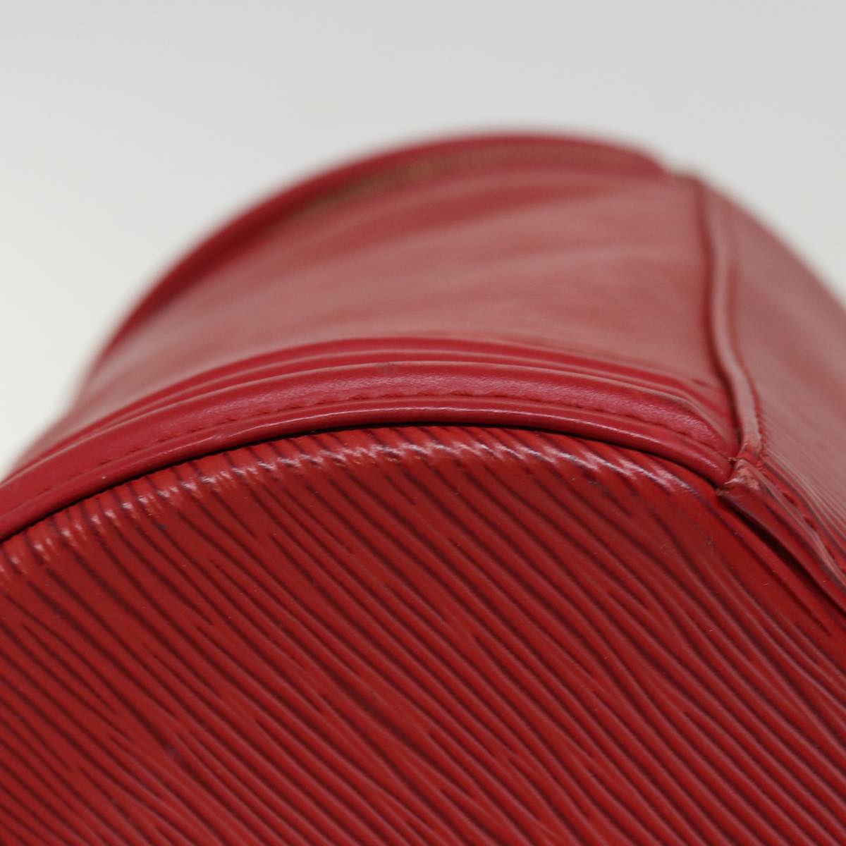 LOUIS VUITTON Epi Cannes Hand Bag Red M48037 LV th4931