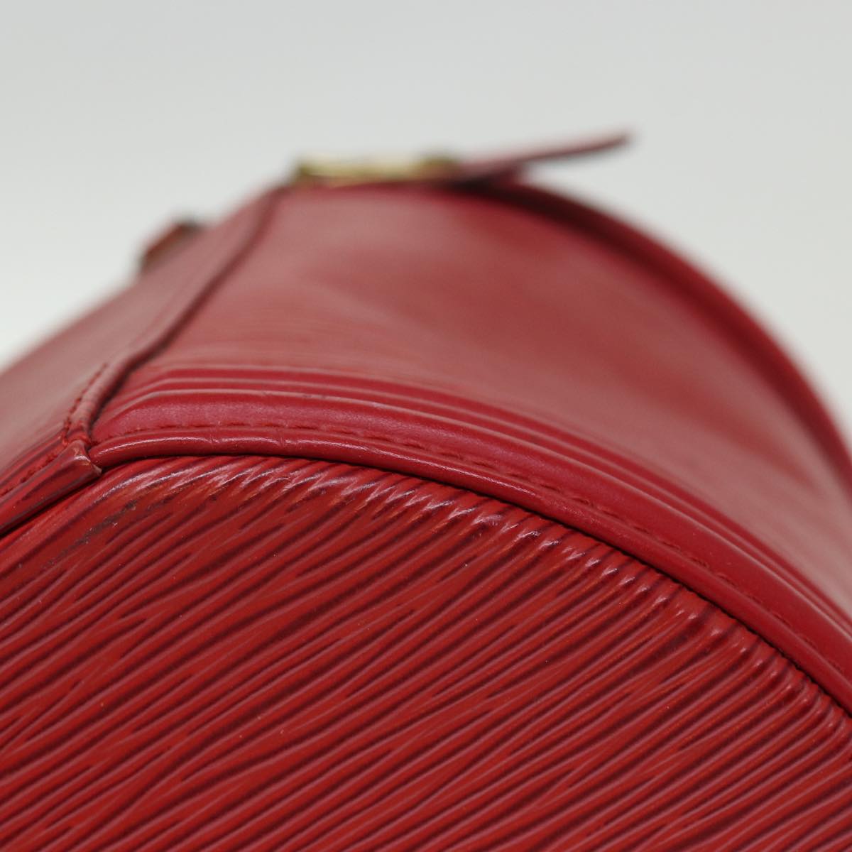 LOUIS VUITTON Epi Cannes Hand Bag Red M48037 LV th4931