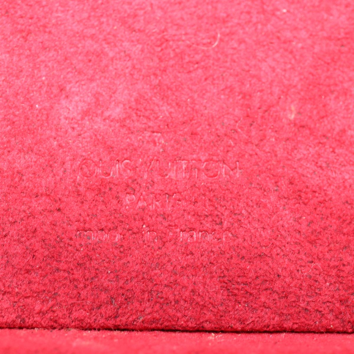 LOUIS VUITTON Epi Cannes Hand Bag Red M48037 LV th4931