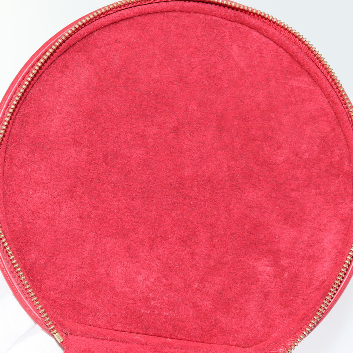 LOUIS VUITTON Epi Cannes Hand Bag Red M48037 LV th4931