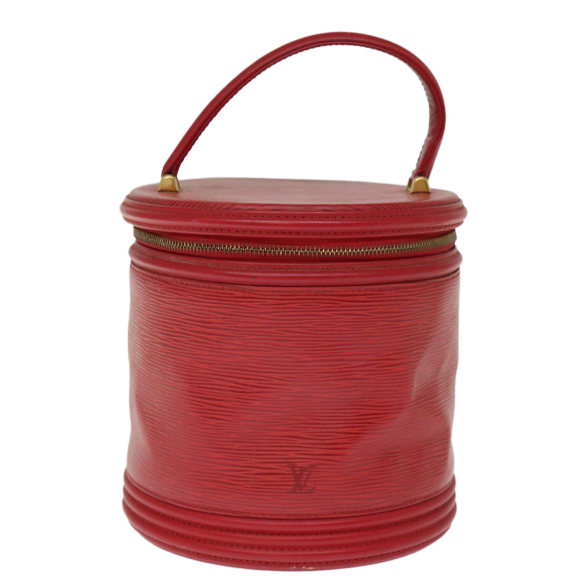 LOUIS VUITTON Epi Cannes Hand Bag Red M48037 LV th4931