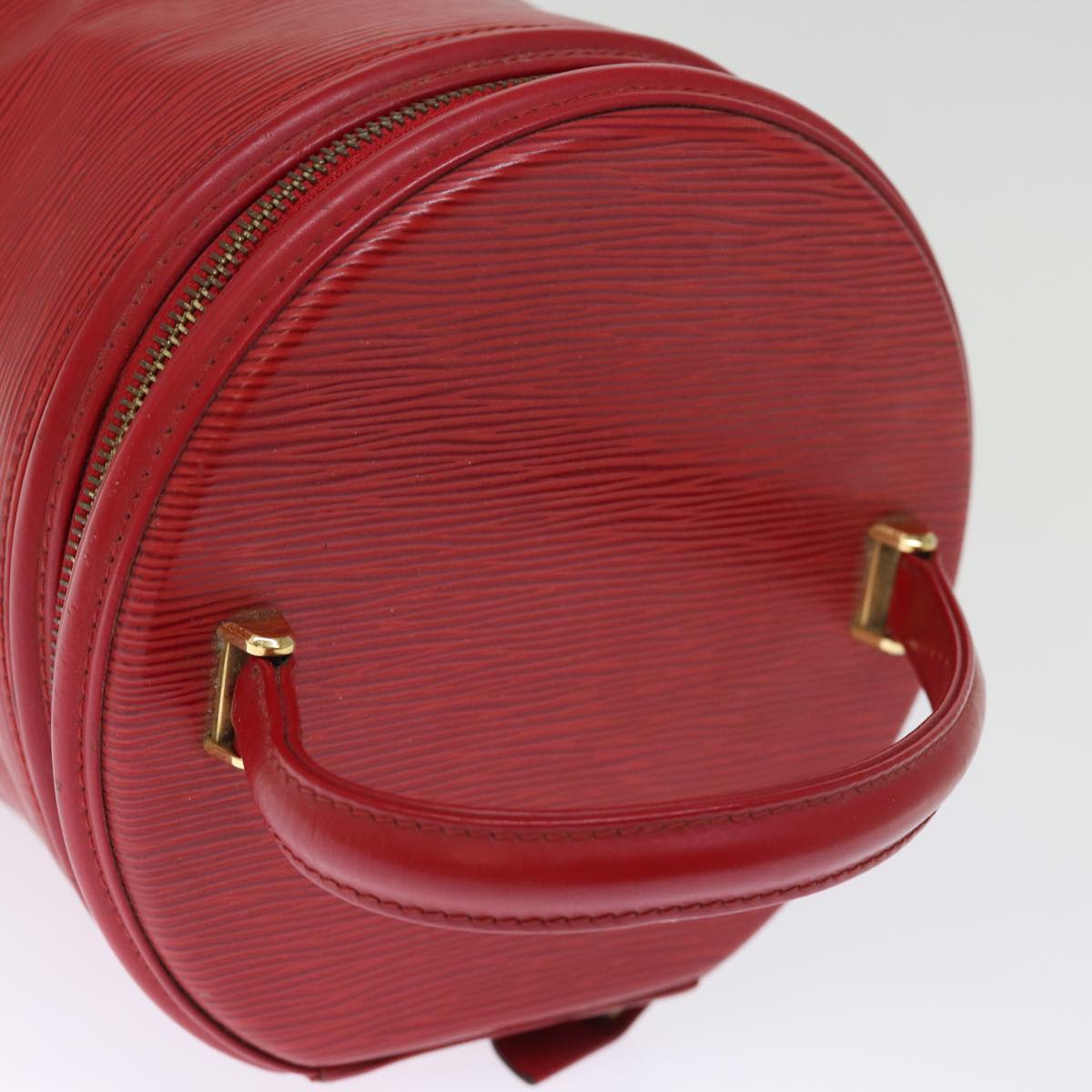 LOUIS VUITTON Epi Cannes Hand Bag Red M48037 LV th4931