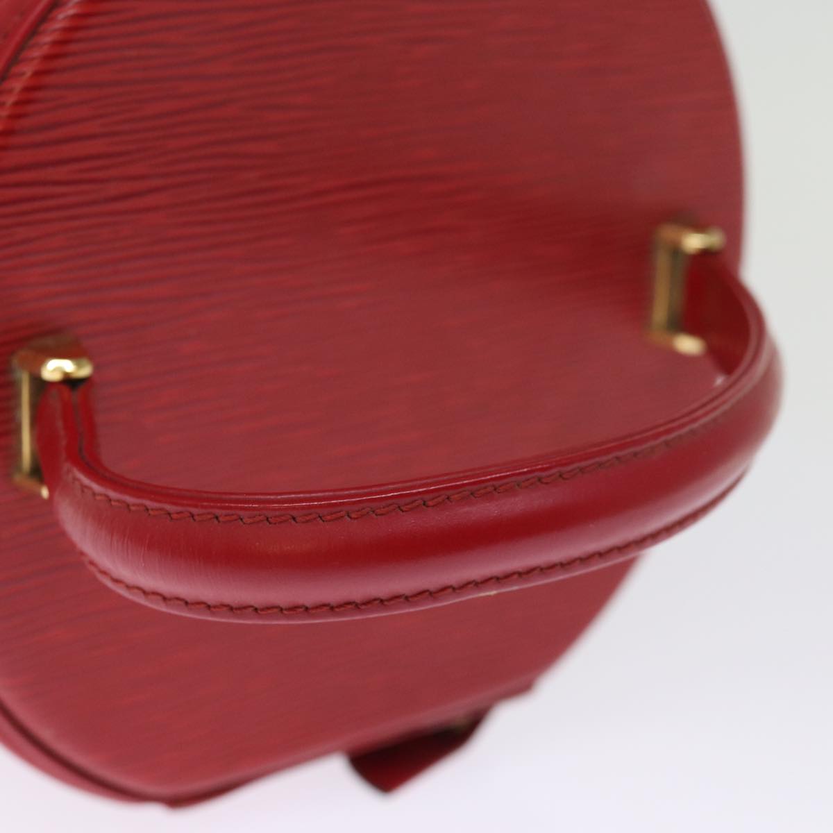 LOUIS VUITTON Epi Cannes Hand Bag Red M48037 LV th4931