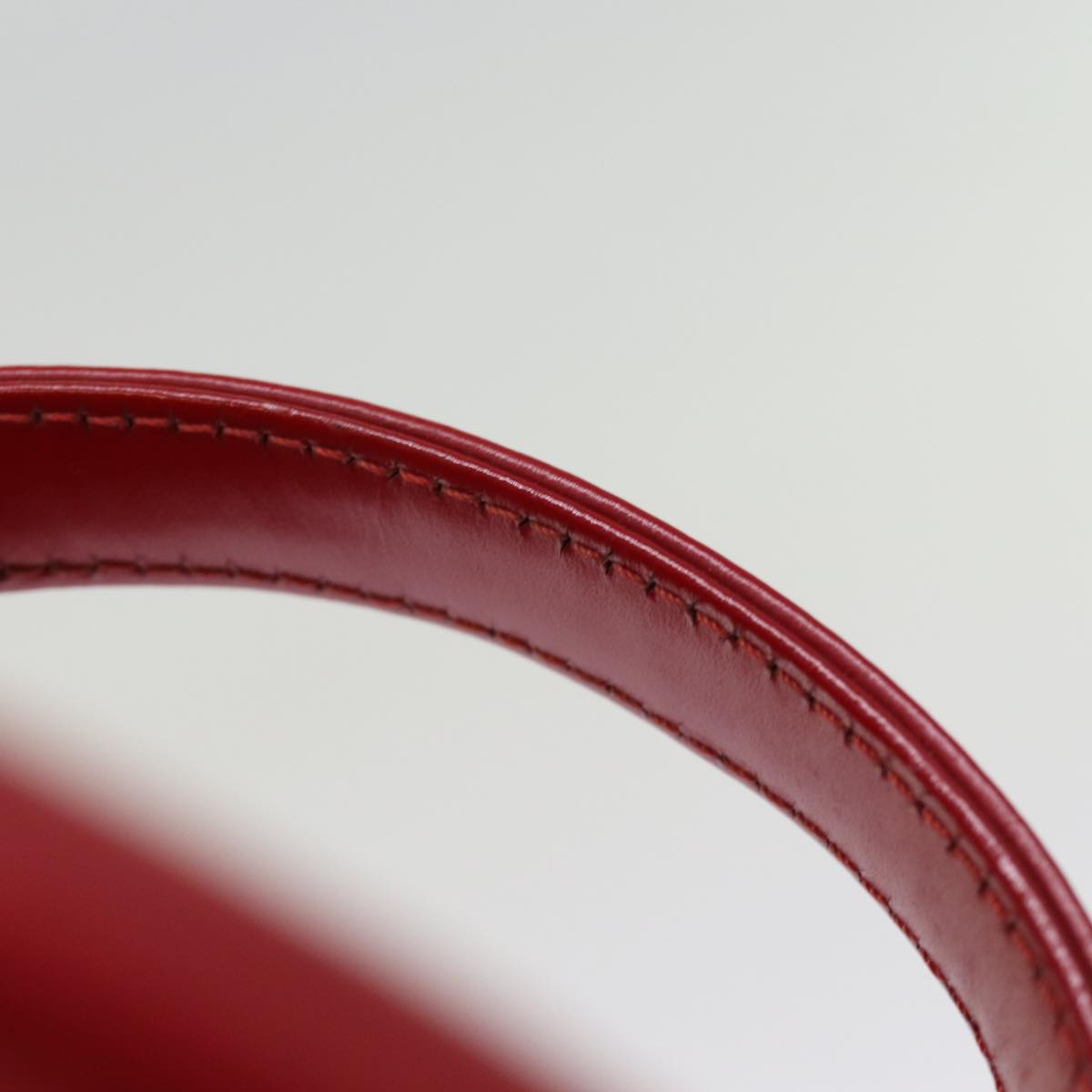 LOUIS VUITTON Epi Cannes Hand Bag Red M48037 LV th4931