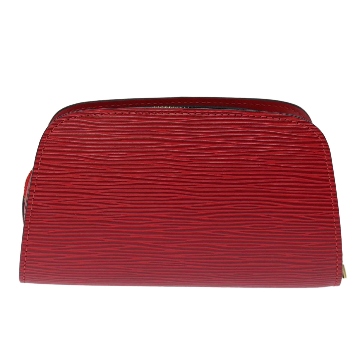 LOUIS VUITTON Epi Dauphine PM Pouch Castilian Red M48447 LV th4932