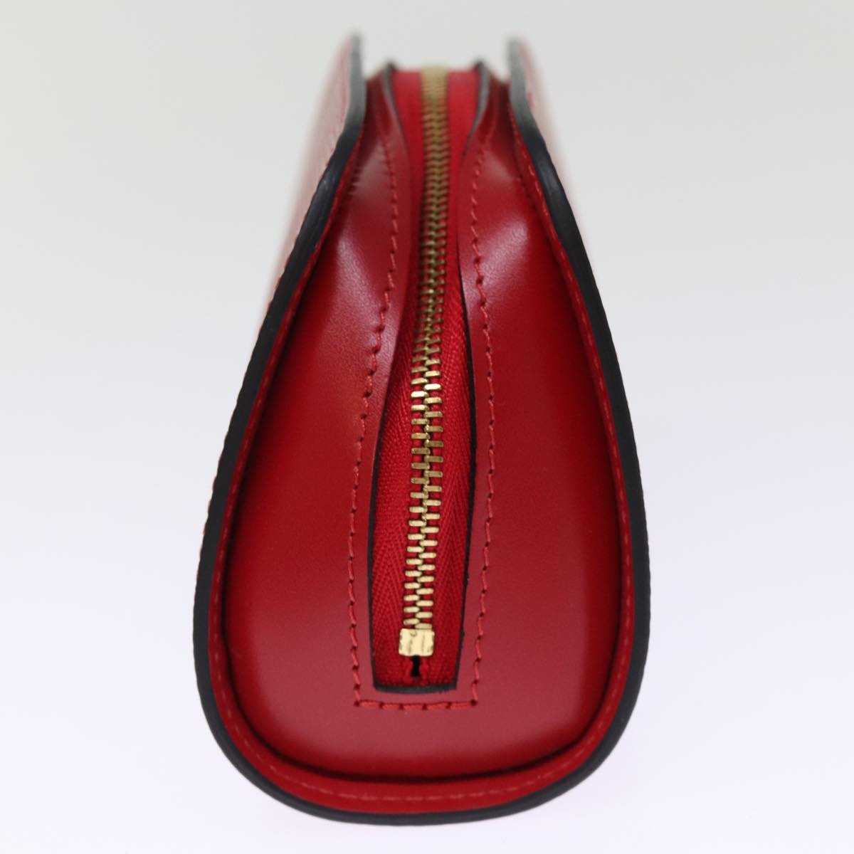 LOUIS VUITTON Epi Dauphine PM Pouch Castilian Red M48447 LV th4932