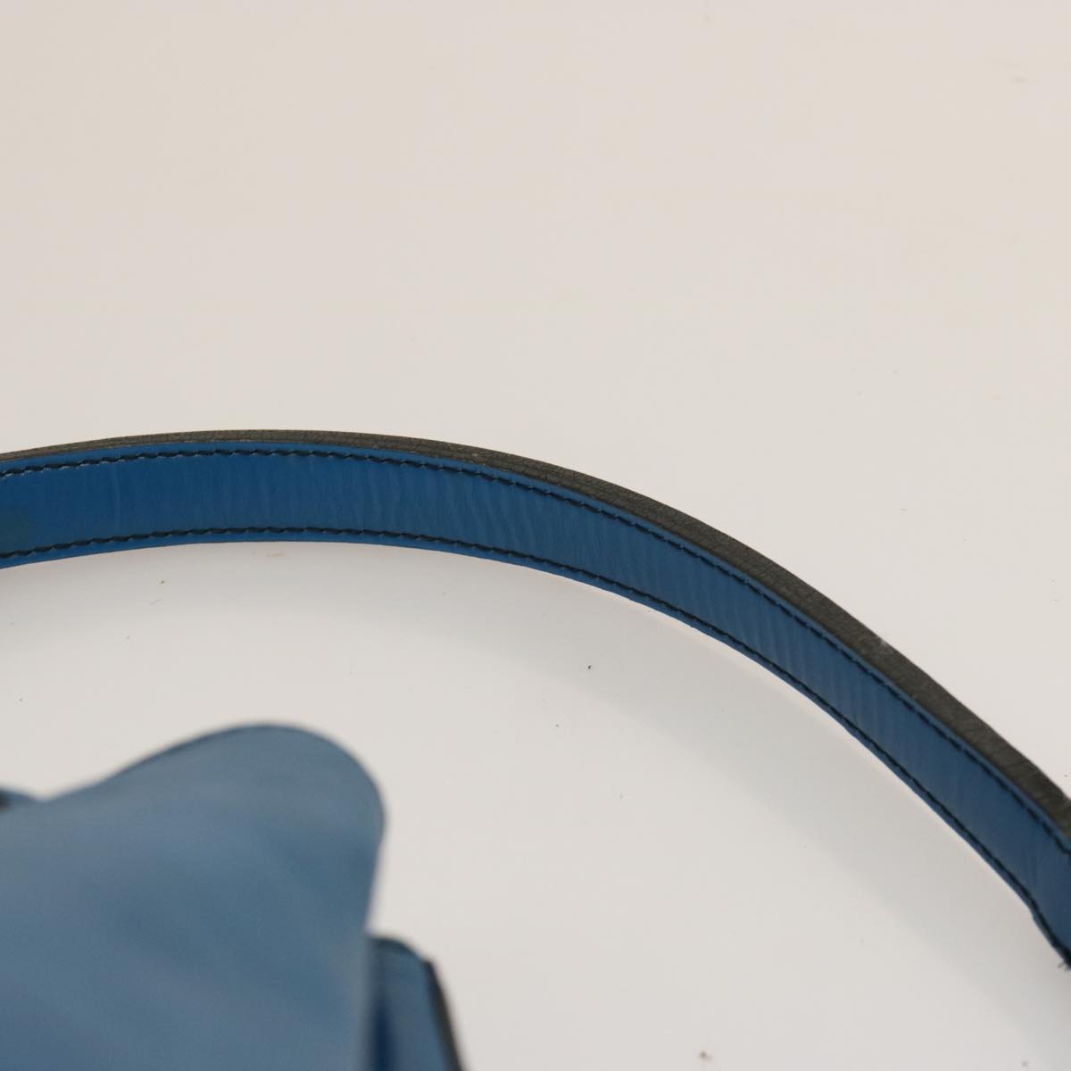 LOUIS VUITTON Epi Petit Noe Shoulder Bag Blue M44105 LV th4933