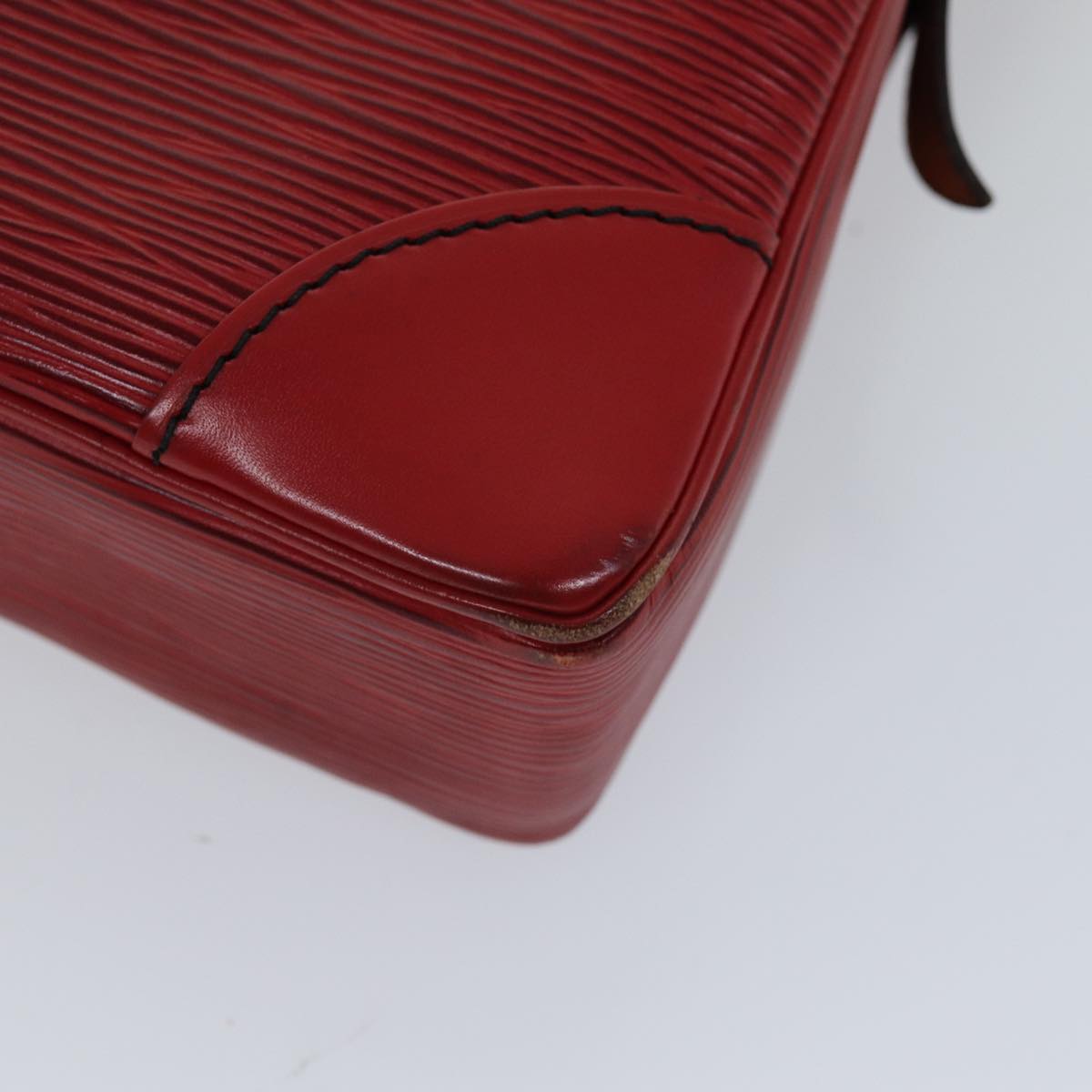 LOUIS VUITTON Epi Porte Documents Voyage Business Bag Red M54477 LV th4936