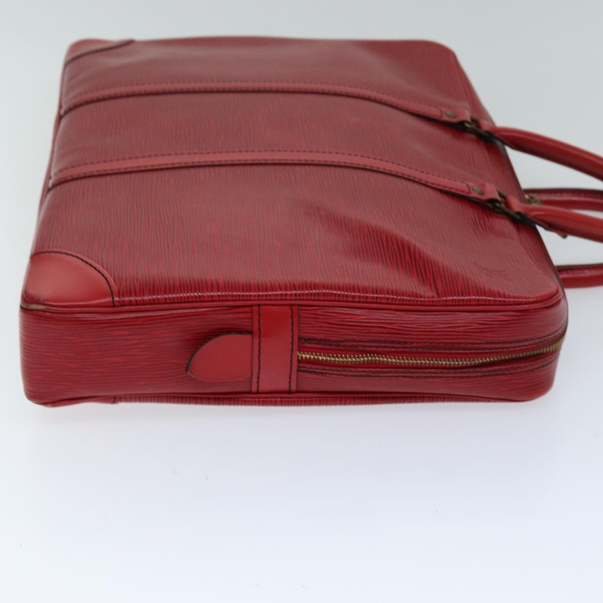 LOUIS VUITTON Epi Porte Documents Voyage Business Bag Red M54477 LV th4936