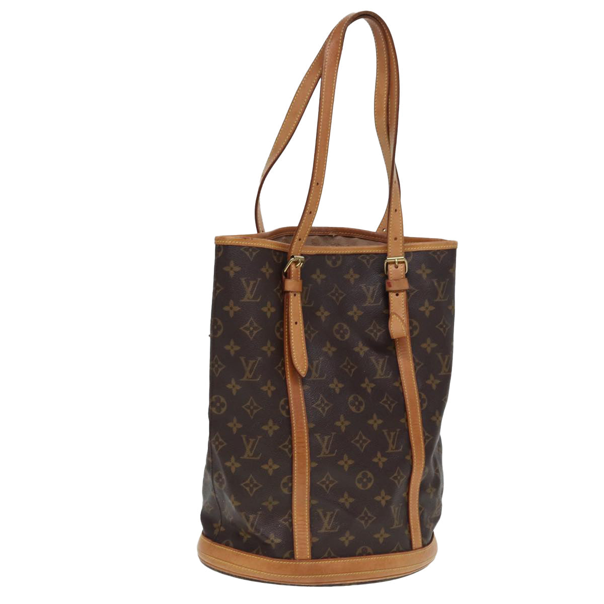 LOUIS VUITTON Monogram Bucket GM Shoulder Bag M42236 LV th5093