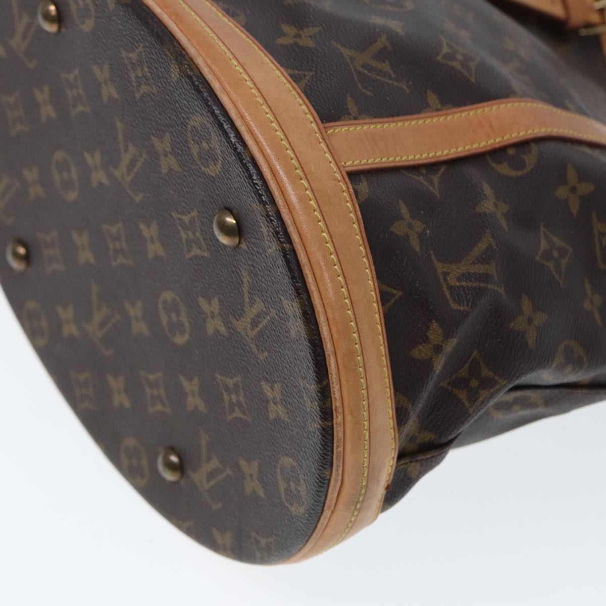 LOUIS VUITTON Monogram Bucket GM Shoulder Bag M42236 LV th5093