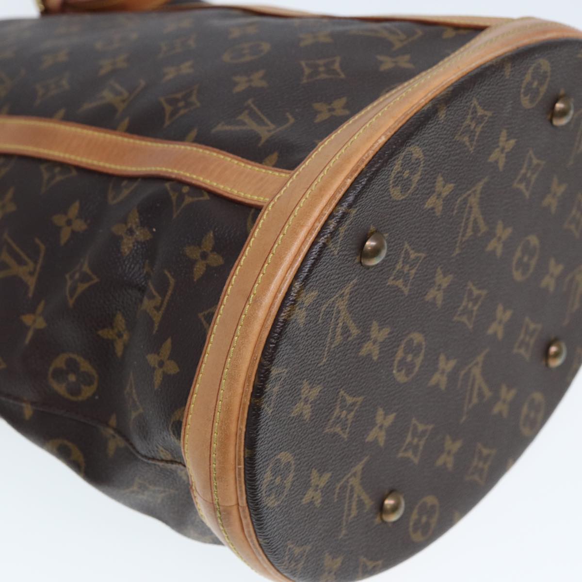 LOUIS VUITTON Monogram Bucket GM Shoulder Bag M42236 LV th5093