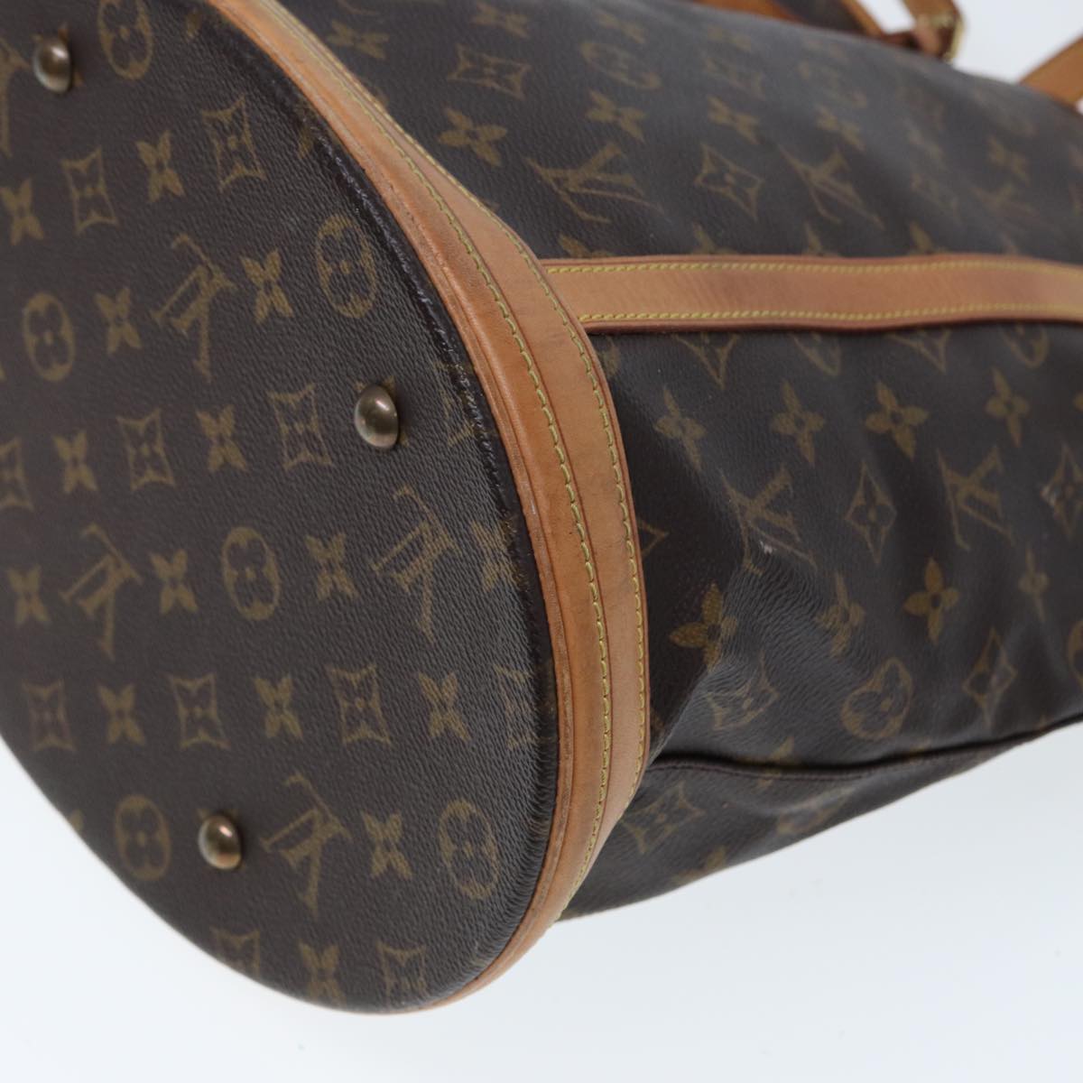 LOUIS VUITTON Monogram Bucket GM Shoulder Bag M42236 LV th5093
