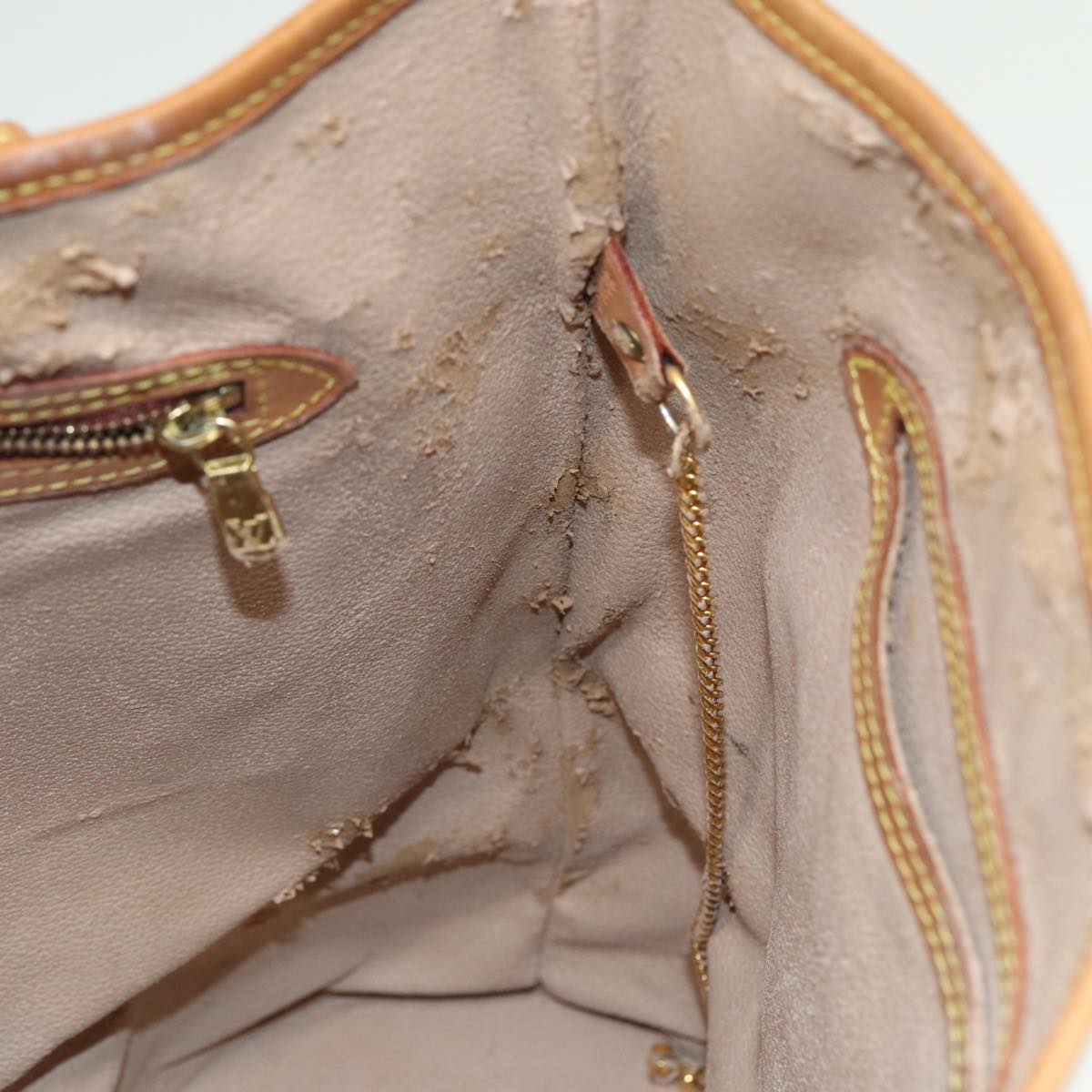 LOUIS VUITTON Monogram Bucket GM Shoulder Bag M42236 LV th5093