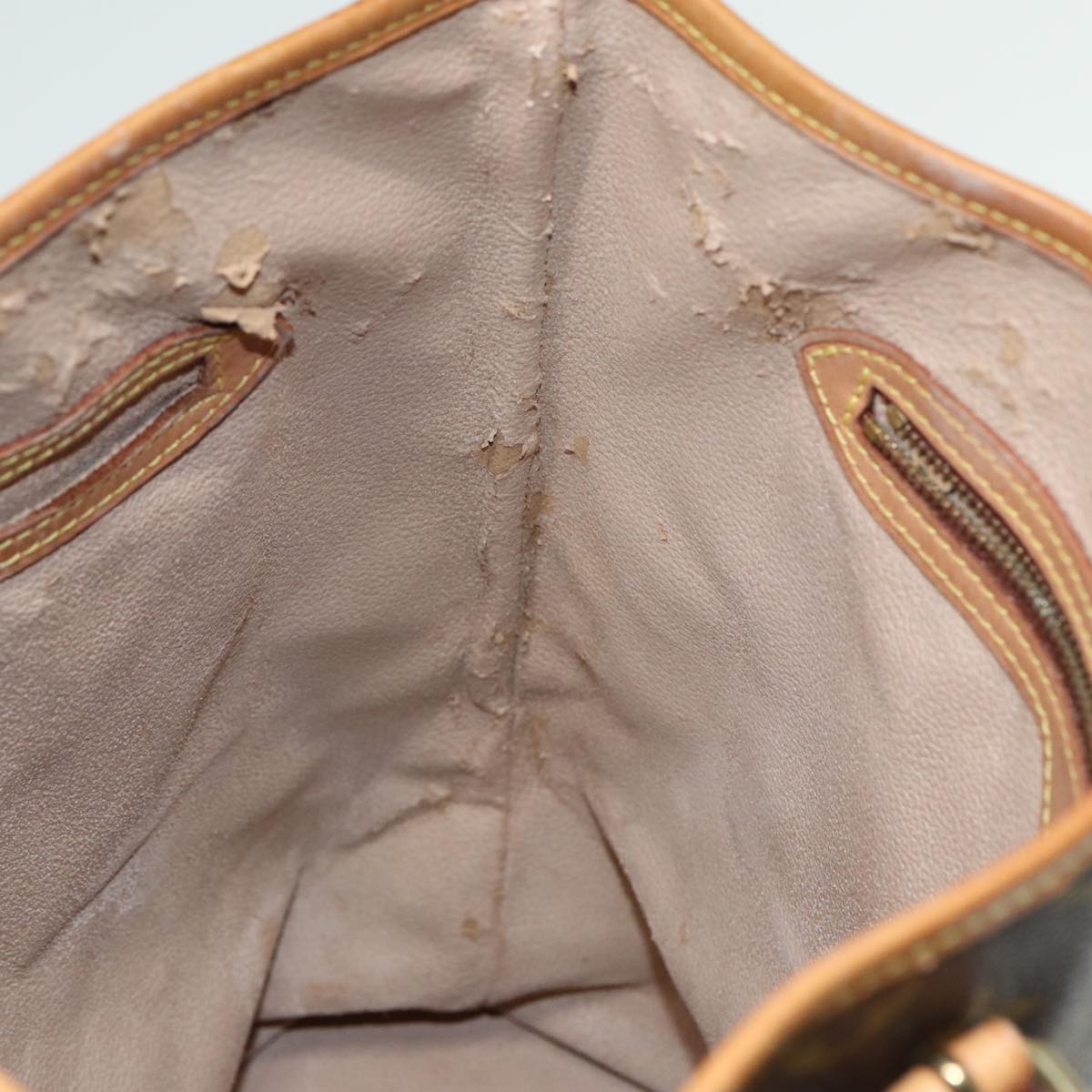 LOUIS VUITTON Monogram Bucket GM Shoulder Bag M42236 LV th5093