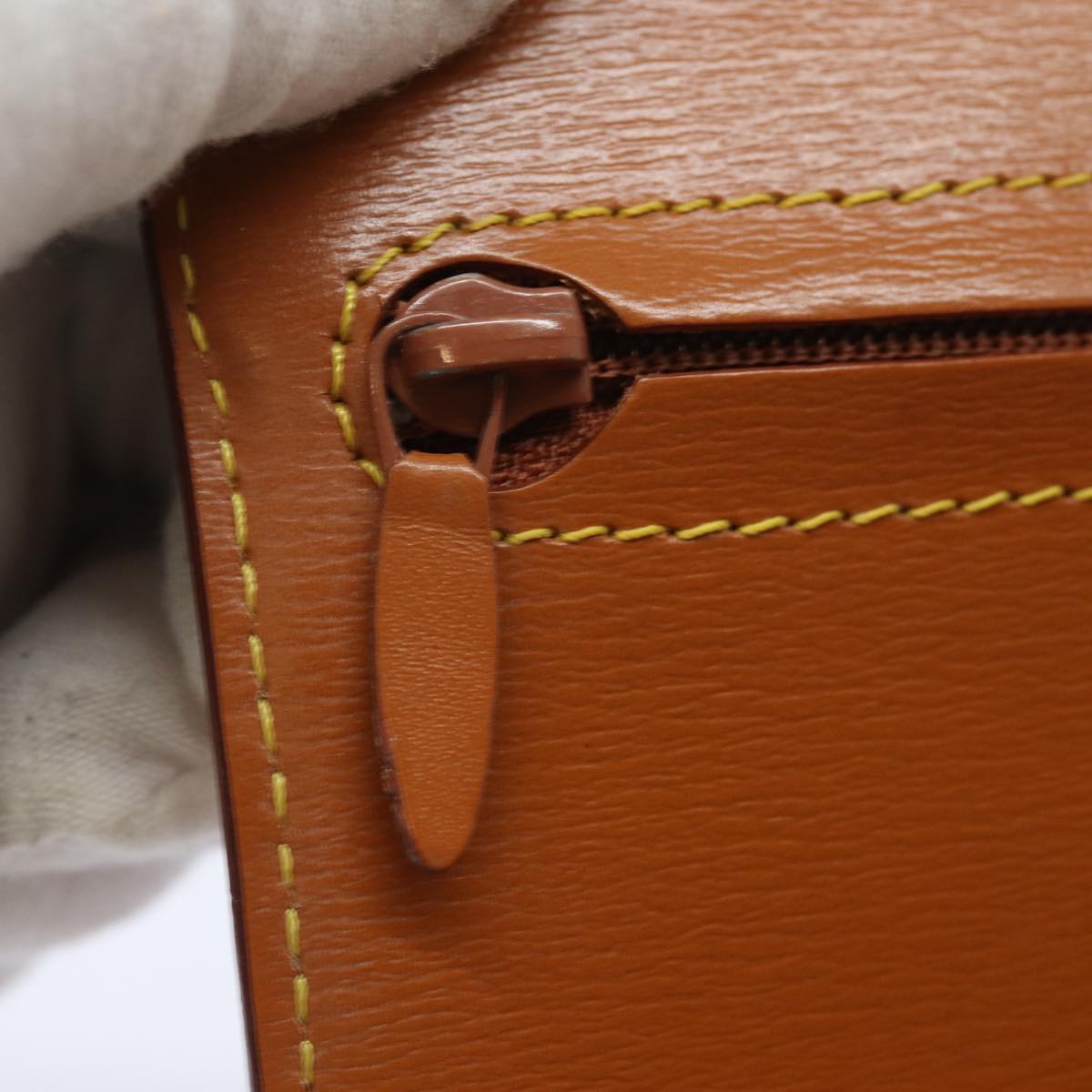 LOUIS VUITTON Epi Tilsitt Pouch Brown M52603 LV th5122
