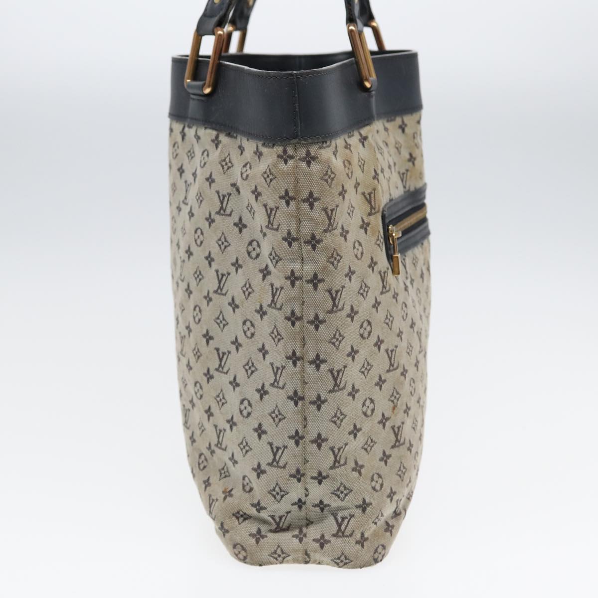 LOUIS VUITTON Monogram Mini Lucille GM Tote Bag Blue M92675 LV th5151