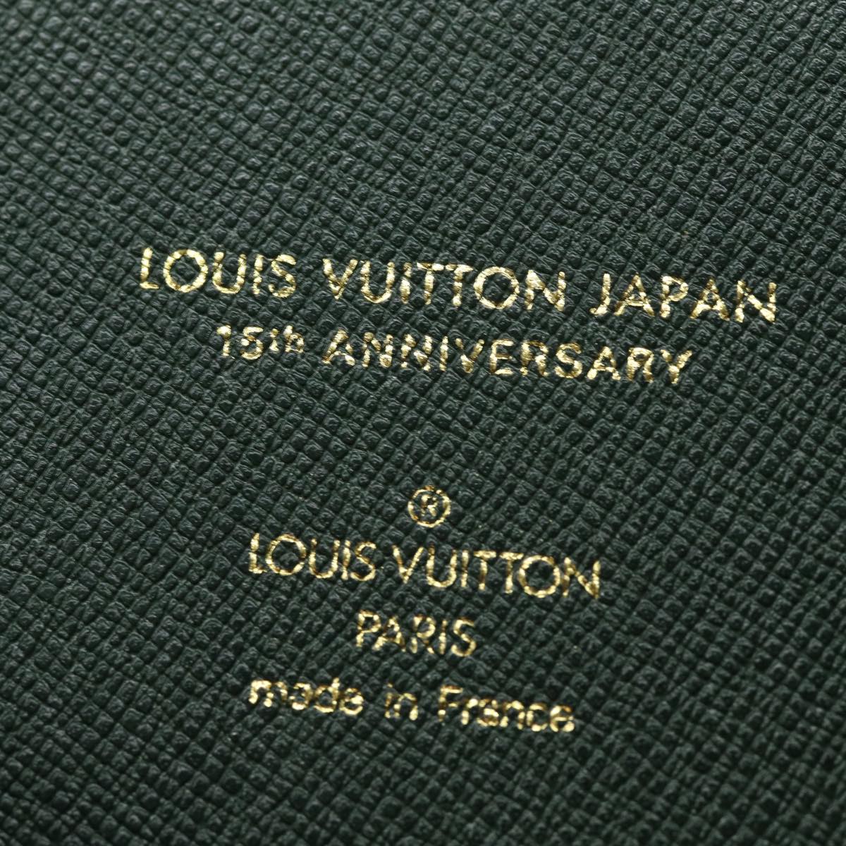 LOUIS VUITTON Taiga Document Case Clutch Bag Epicea E34490 LV th5154