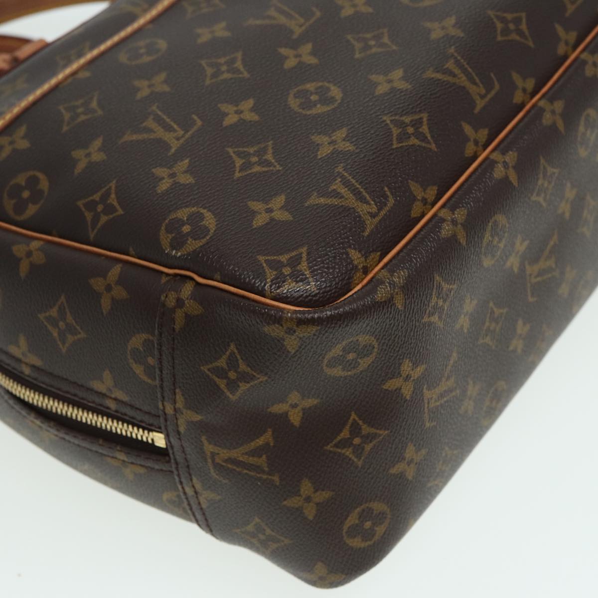LOUIS VUITTON Monogram Deauville Hand Bag M47270 LV th5155