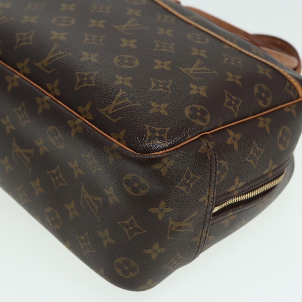 LOUIS VUITTON Monogram Deauville Hand Bag M47270 LV th5155